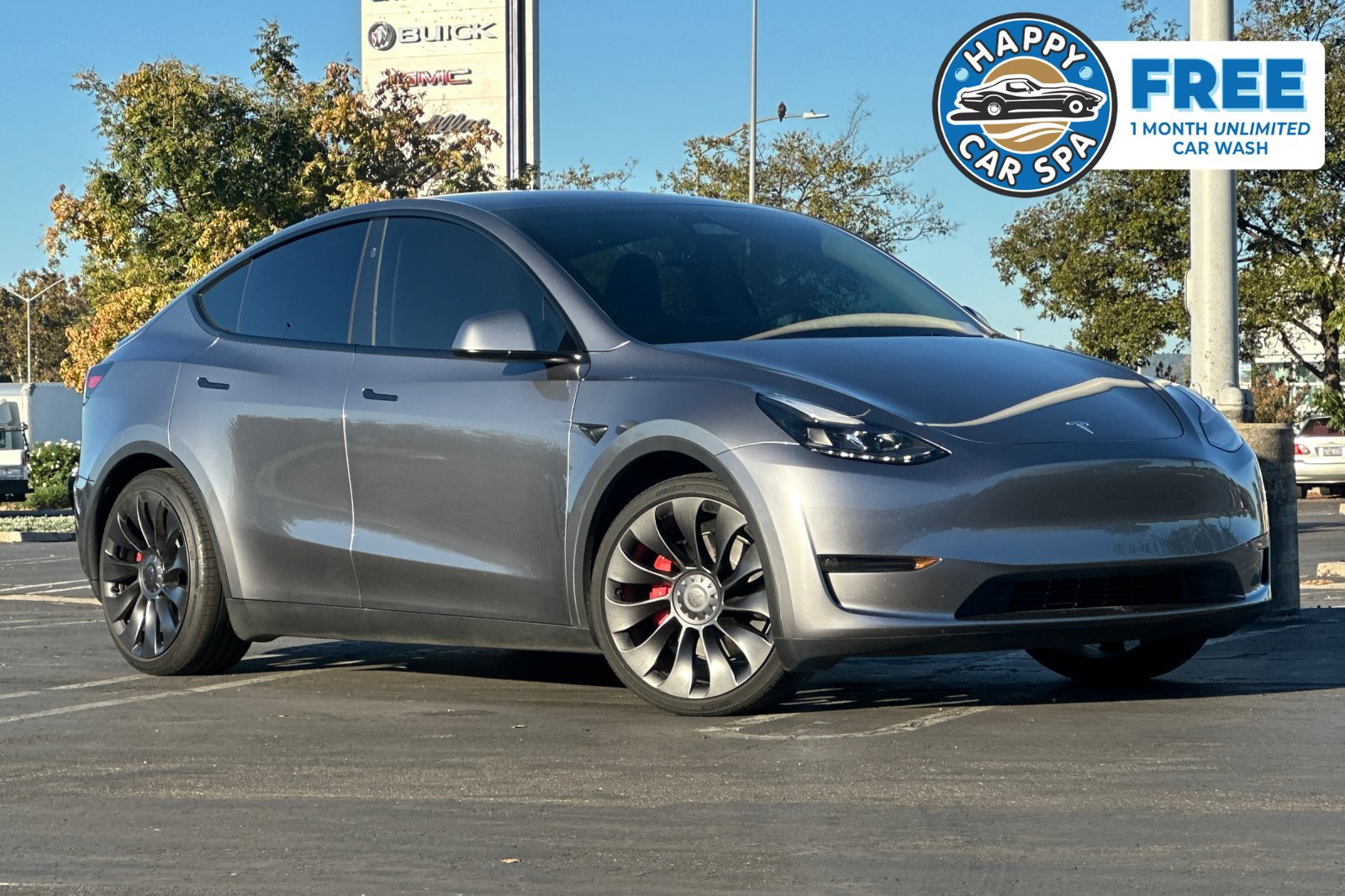 Used 2025 Tesla Model Y Performance AWD/4WD image 1
