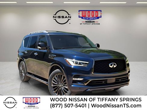 Used 2022 INFINITI QX80 Premium Select w/ Cargo Package AWD/4WD image 1