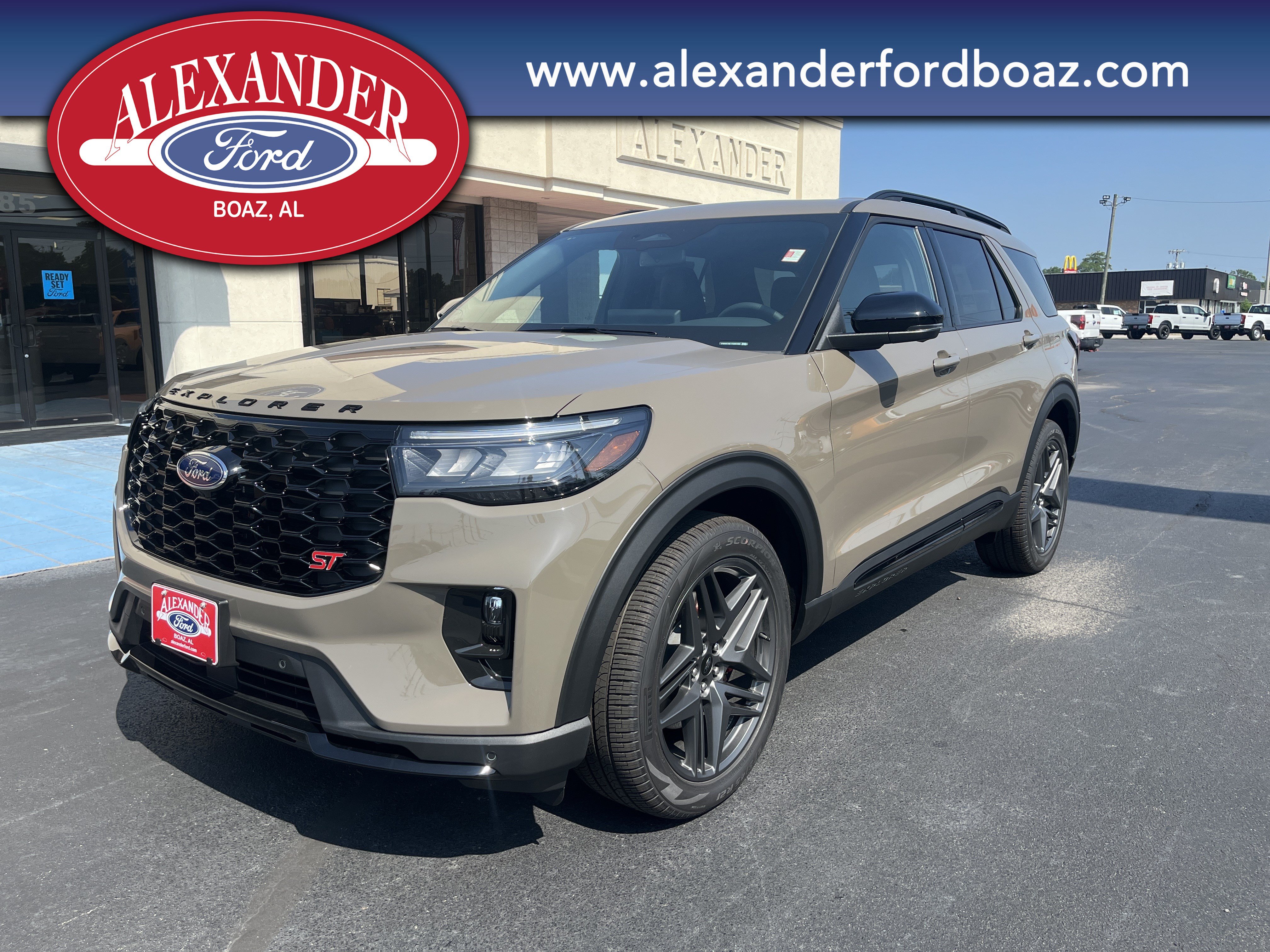 New 2026 Ford Explorer ST w/ Sun And Sound Package RWD image 1