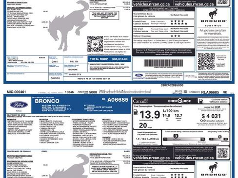 Used 2024 Ford Bronco Wildtrak image 49