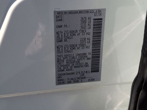 Used 2024 Nissan Pathfinder SV image 30