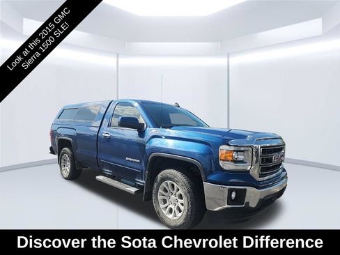 Used 2015 GMC Sierra 1500 SLE w/ SLE Preferred Package AWD/4WD image 1