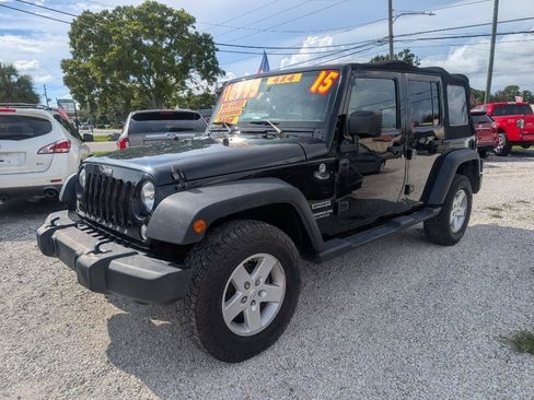 Used 2015 Jeep Wrangler Unlimited Sport w/ Quick Order Package 24S AWD/4WD image 1