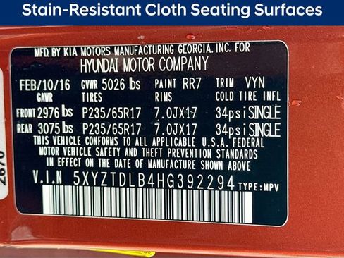 Used 2017 Hyundai Santa Fe Sport w/ Cargo Package image 22