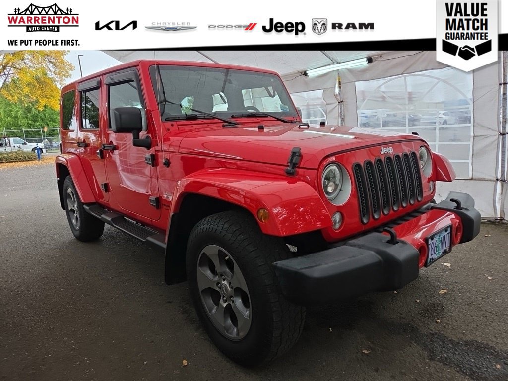 Used 2018 Jeep Wrangler Unlimited Sahara w/ Connectivity Group AWD/4WD image 13