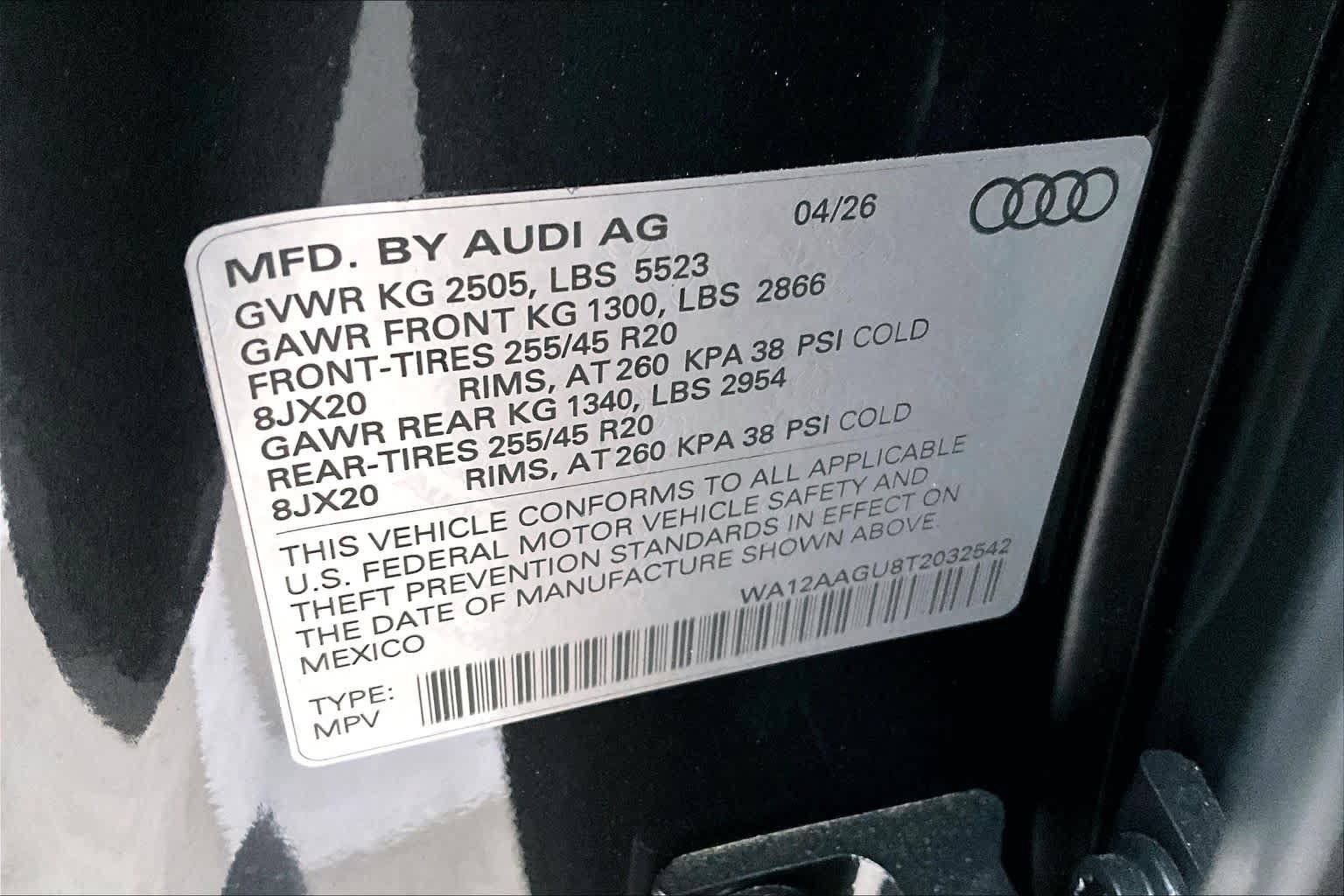 New 2026 Audi Q5 Premium AWD/4WD image 20