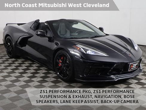 Used 2024 Chevrolet Corvette Stingray Convertible w/ Z51 Performance Package RWD image 1