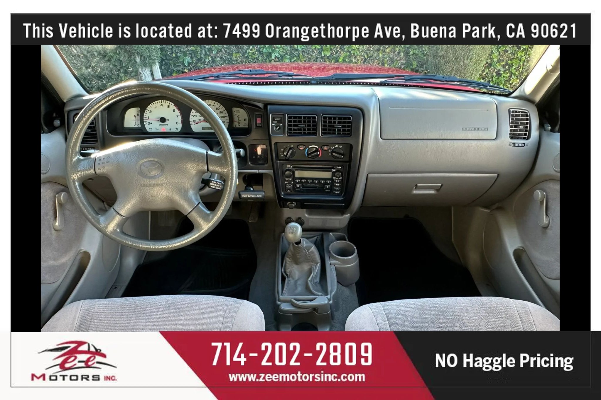 Used 2001 Toyota Tacoma 2WD Xtracab w/ SR5 Pkg w/ Chrome Pkg image 17