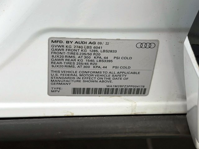 Used 2023 Audi Q4 e-tron Prestige w/ Black Optic Package AWD/4WD image 35