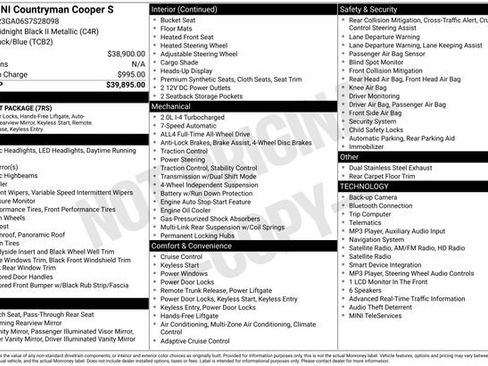 Used 2025 MINI Cooper Countryman S AWD/4WD image 38
