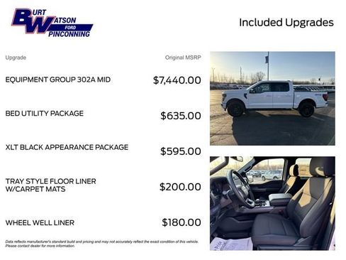 New 2025 Ford F150 XLT w/ Equipment Group 302A MID image 3