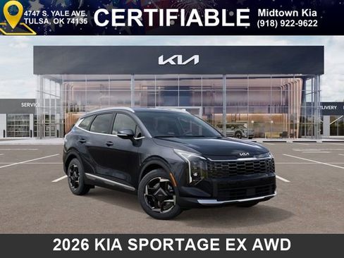 Certified 2026 Kia Sportage EX AWD/4WD image 1