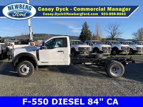 New 2024 Ford F550 4x4 Regular Cab Super Duty image 8