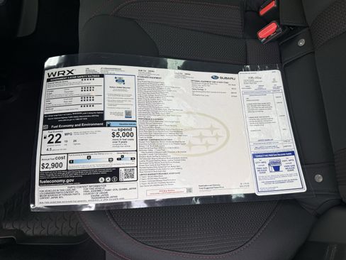 New 2025 Subaru WRX Premium image 32