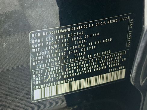 Used 2024 Volkswagen Tiguan S image 12