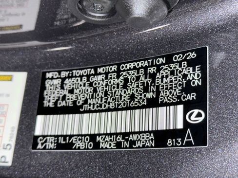 Certified 2026 Lexus UX 300h AWD w/ Accessory Package (P1) image 29