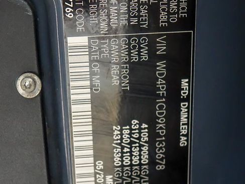 Used 2019 Mercedes-Benz Sprinter 170 image 20