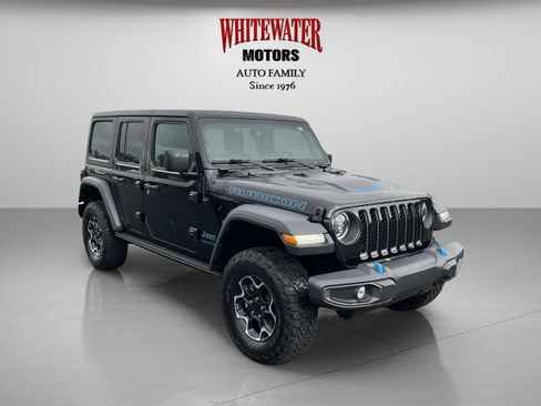 Used 2023 Jeep Wrangler Unlimited Rubicon 4xe w/ Cold Weather Group AWD/4WD image 7