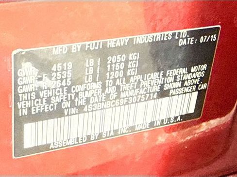 Used 2015 Subaru Legacy 2.5i Premium w/ Protection Package #1 image 28