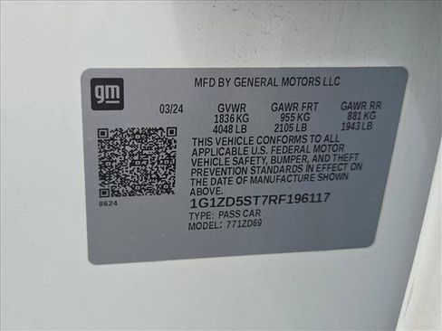 Certified 2024 Chevrolet Malibu LT FWD image 11