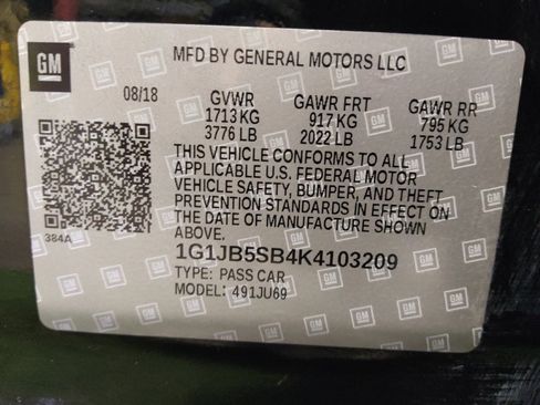 Used 2019 Chevrolet Sonic LS image 33