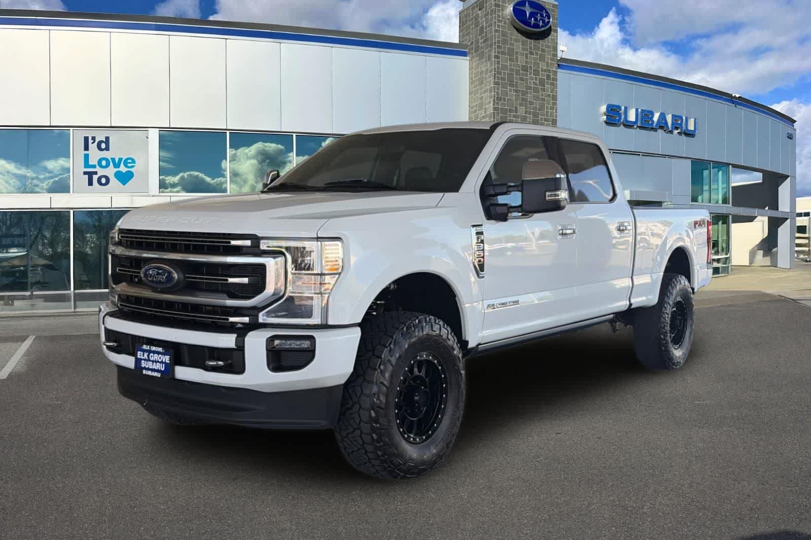 Used 2020 Ford F350 Platinum w/ FX4 Off-Road Package AWD/4WD image 1