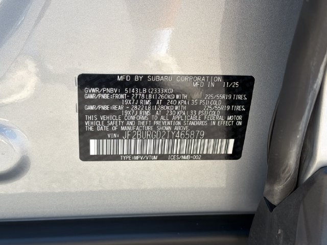 Certified 2026 Subaru Outback Limited XT AWD/4WD image 30