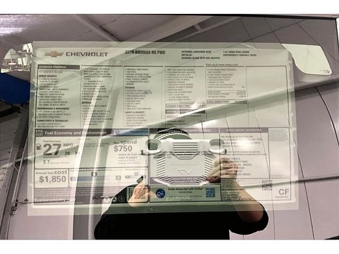 New 2026 Chevrolet Equinox RS w/ Convenience Package III image 15