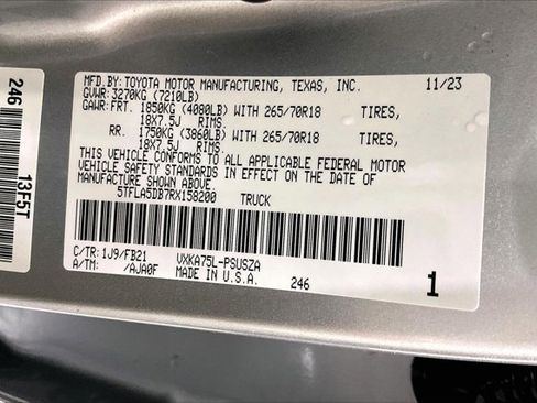 Used 2024 Toyota Tundra SR5 w/ TRD Off-Road Package AWD/4WD image 43