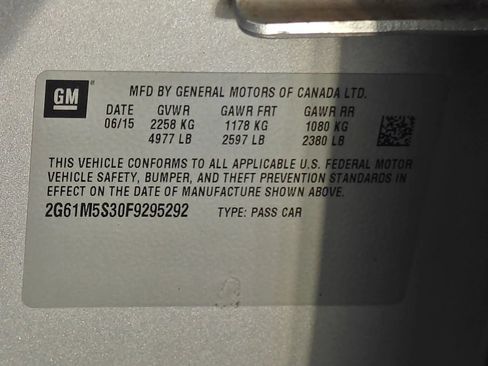 Used 2015 Cadillac XTS Luxury w/ Driver Awareness Package FWD image 51