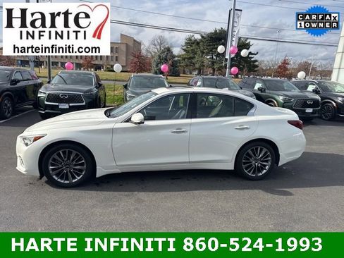 Certified 2022 INFINITI Q50 Luxe w/ Cargo Package image 8