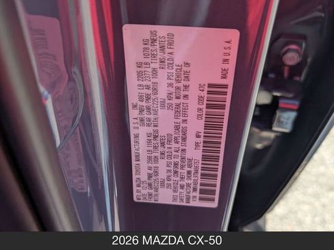New 2026 MAZDA CX-50 Meridian Edition w/ Weather Package AWD/4WD image 31
