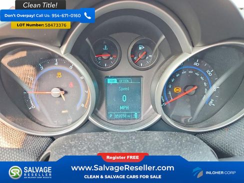 Used 2013 Chevrolet Cruze LT w/ Technology Package FWD image 12
