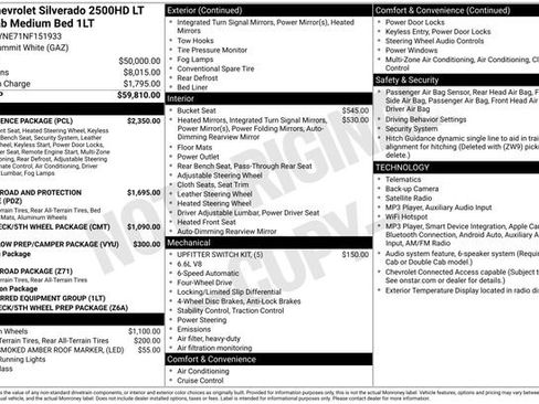 Used 2022 Chevrolet Silverado 2500 LT w/ Convenience Package AWD/4WD image 4