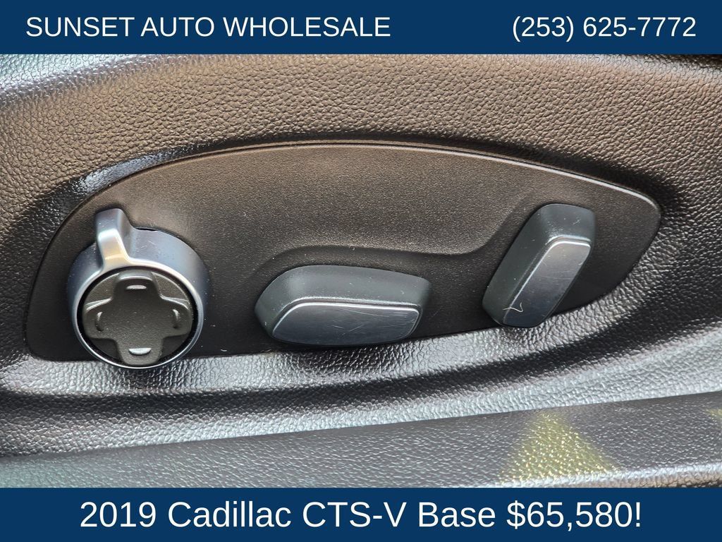 Used 2019 Cadillac CTS V w/ Carbon Fiber Package RWD image 24