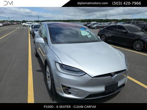 Used 2016 Tesla Model X P100D AWD/4WD image 3