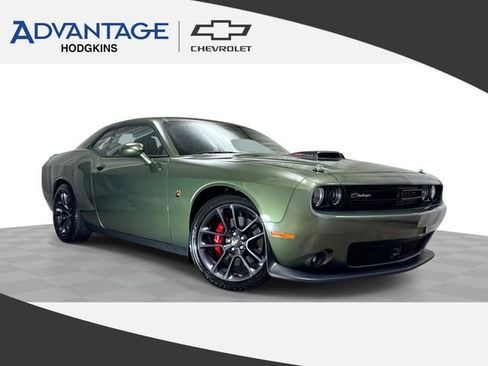 Used 2021 Dodge Challenger R/T Scat Pack w/ Shaker Package RWD image 1