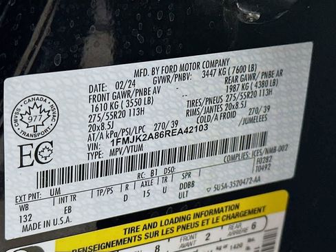 Certified 2024 Ford Expedition Max Limited image 23