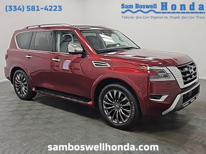 Used 2023 Nissan Armada Platinum w/ Captain's Chairs Package