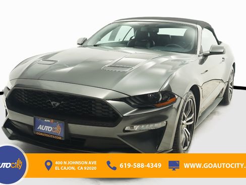 Used 2018 Ford Mustang Premium w/ Black Accent Package RWD image 1