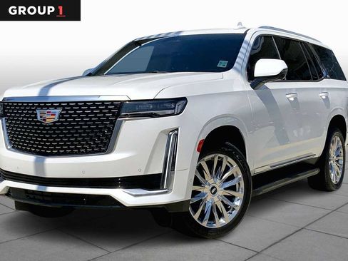 Used 2021 Cadillac Escalade Premium Luxury w/ Performance Package RWD image 1