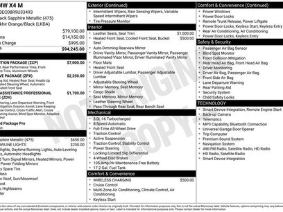 Used 2024 BMW X4 M w/ Competition Package
