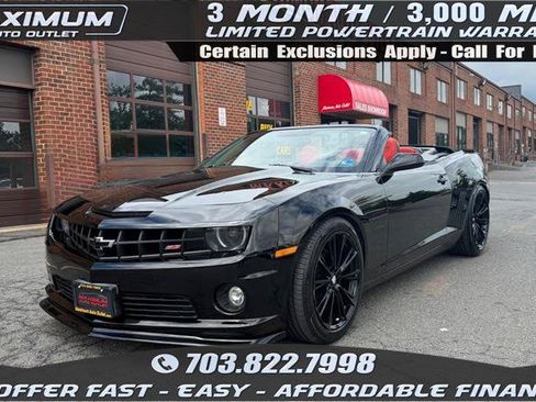 Used 2011 Chevrolet Camaro SS Convertible w/ 2SS w/ RS Package RWD image 1