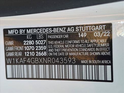Certified 2022 Mercedes-Benz C 300 Sedan image 25