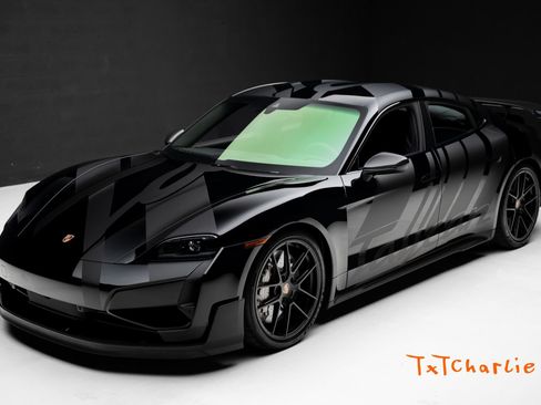 Used 2025 Porsche Taycan Turbo GT AWD/4WD image 1