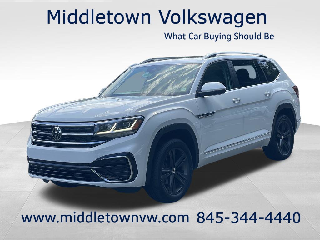 Used 2022 Volkswagen Atlas SEL R-Line AWD/4WD image 1