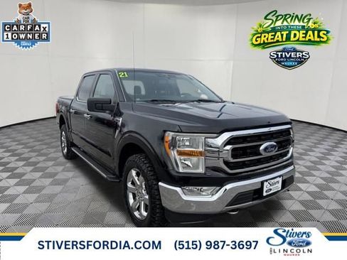 Used 2021 Ford F150 XLT w/ Equipment Group 301A Mid image 1