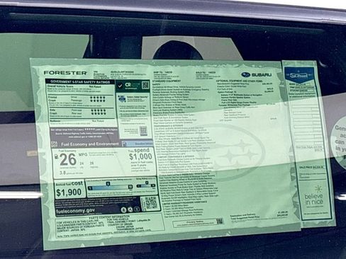 New 2026 Subaru Forester Wilderness w/ Wilderness Plus Package AWD/4WD image 25