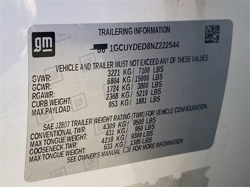 Used 2022 Chevrolet Silverado 1500 LT w/ Bed Protection Package image 39