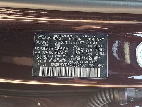 Used 2024 Hyundai Palisade Calligraphy image 31